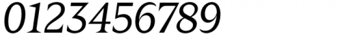 Zin Display Regular Italic Font OTHER CHARS