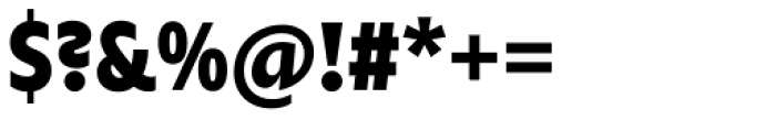 Zin Sans Condensed Black Font OTHER CHARS