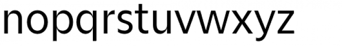 Zin Sans Regular Font LOWERCASE