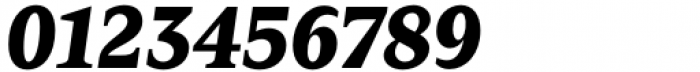 Zin Serif Black Italic Font OTHER CHARS