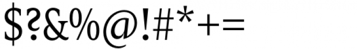 Zin Serif Condensed Regular Font OTHER CHARS