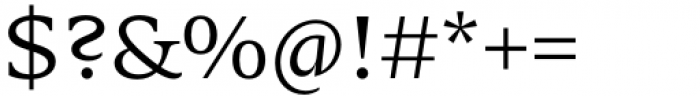 Zin Serif Extended Regular Font OTHER CHARS