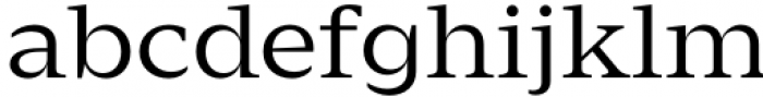 Zin Serif Extended Regular Font LOWERCASE