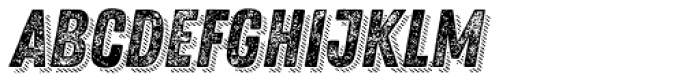 Zing Rust Grunge3 Base Shadow3 Font LOWERCASE