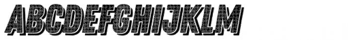 Zing Rust Halftone A1 Base Shadow2 Font LOWERCASE