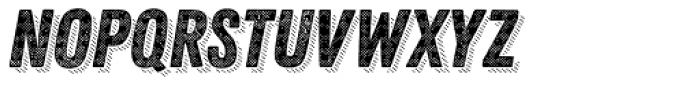 Zing Rust Halftone B1 Base Shadow4 Font UPPERCASE