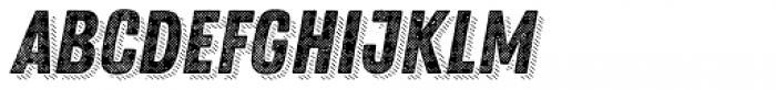 Zing Rust Halftone B1 Base Shadow4 Font LOWERCASE