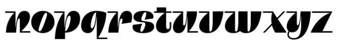 Zinkraft Display Black Font LOWERCASE