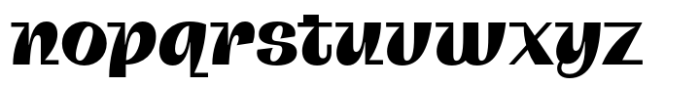 Zinkraft Headline Extra Bold Font LOWERCASE