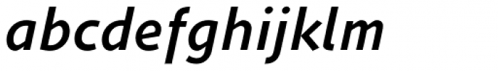 ZionTrain DemiBold Italic Font LOWERCASE
