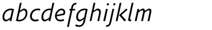 ZionTrain Light Italic Font LOWERCASE