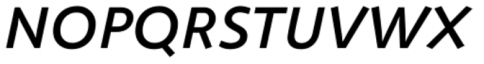 ZionTrain SCOSF DemiBold Italic Font UPPERCASE