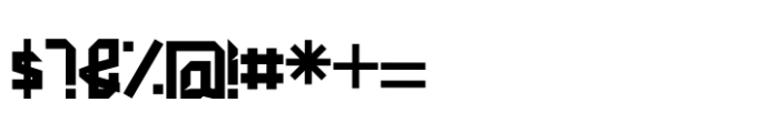 Ziore Font OTHER CHARS