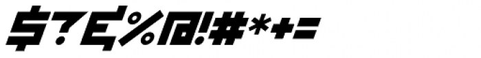 ZipSonik Italic Font OTHER CHARS