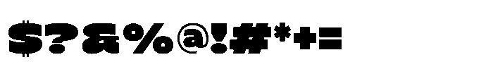 Ziren Font OTHER CHARS
