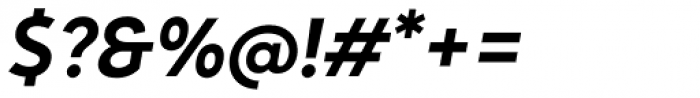 Zirkel Bold Italic Font OTHER CHARS