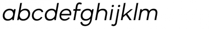 Zirkel Regular Italic Font LOWERCASE