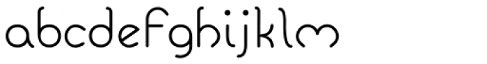 ZirkleOne Font LOWERCASE