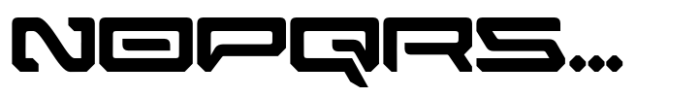 Zirox Cyberpunk Regular Font LOWERCASE