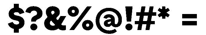 Zimula BlackInkSpot Instance Font OTHER CHARS