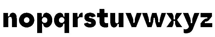 Zimula BlackInkTrap Instance Font LOWERCASE