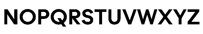 Zimula Bold Instance Font UPPERCASE