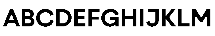 Zimula BoldInkSpot Instance Font UPPERCASE