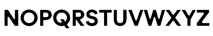 Zimula BoldInkSpot Instance Font UPPERCASE