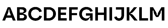 Zimula BoldInkTrap Instance Font UPPERCASE