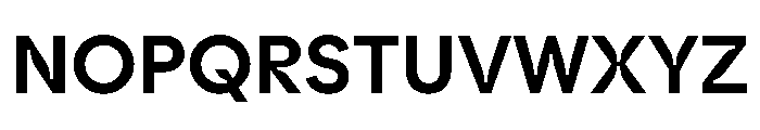 Zimula BoldInkTrap Instance Font UPPERCASE