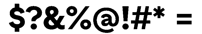 Zimula ExtraBold Instance Font OTHER CHARS