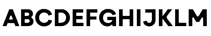 Zimula ExtraBoldInkSpot Instance Font UPPERCASE