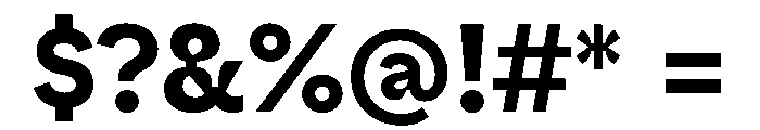 Zimula ExtraBoldInkTrap Instance Font OTHER CHARS