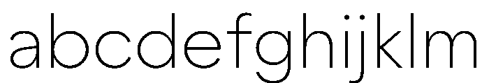 Zimula ExtraLight Instance FONT