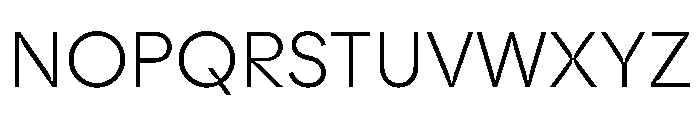 Zimula LightInkTrap Instance Font UPPERCASE