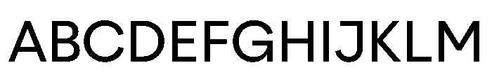 Zimula Medium Instance Font UPPERCASE