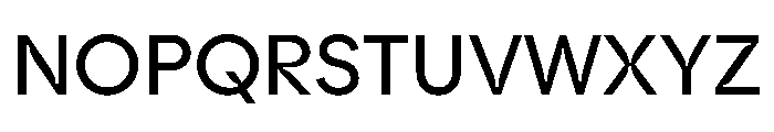 Zimula MediumInkTrap Instance Font UPPERCASE