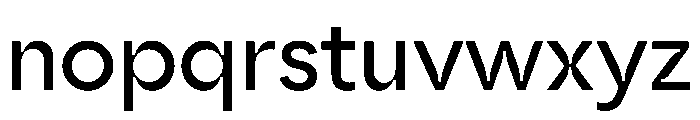 Zimula MediumInkTrap Instance Font LOWERCASE