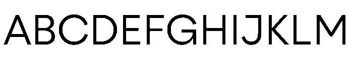 Zimula Regular Instance Font UPPERCASE
