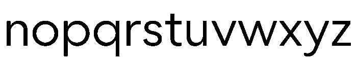 Zimula Regular Instance Font LOWERCASE
