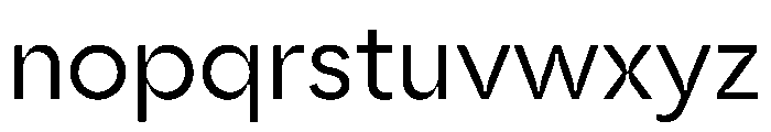Zimula RegularInkTrap Instance Font LOWERCASE