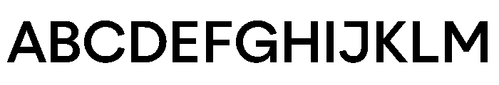 Zimula SemiBold Instance Font UPPERCASE