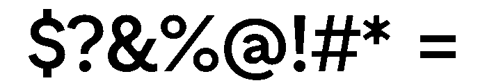 Zimula SemiBoldInkSpot Instance Font OTHER CHARS