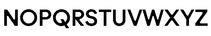Zimula SemiBoldInkSpot Instance Font UPPERCASE