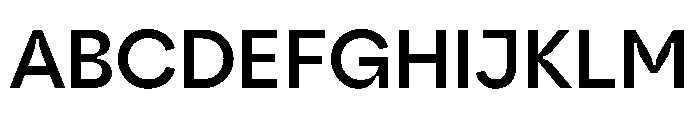 Zimula SemiBoldInkTrap Instance Font UPPERCASE
