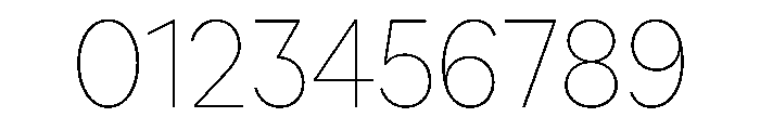 Zimula Thin Instance Font OTHER CHARS
