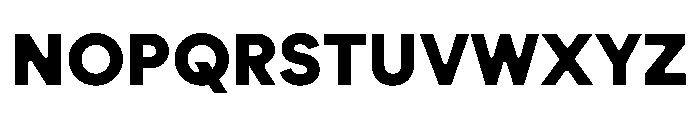 ZimulaInkSpot BlackInkSpot Font UPPERCASE