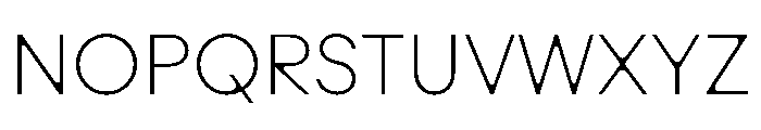 ZimulaInkSpot ExtraLightInkSpot Font UPPERCASE