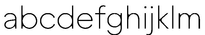 ZimulaInkSpot ExtraLightInkSpot FONT