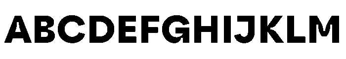 ZimulaInkTrap BlackInkTrap Font UPPERCASE
